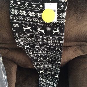 NWT REINDEER LEGGINGS